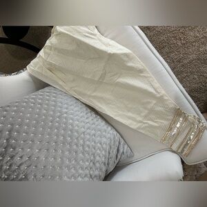 GENERATION Y Cream Ankle & Cropped Jeans